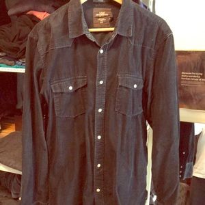 Corduroy button down